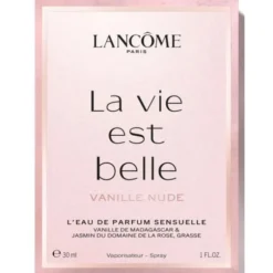 LANCOME LA VIE EST BELLE VANILLE NUDE L'EAU DE PARFUM SENSUELLE VAPO 30 ML