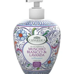 L'ANGELICA SAPONE LIQUIDO MANI VELLUTANTE MUSCHIO BIANCO & LAVANDA 500 ML