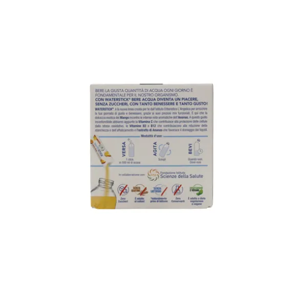 L'ANGELICA WATERSTICK DRENANTE ANANAS e MANGO CON VITAMINE e MINERALI 12 STICK