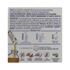 L'ANGELICA WATERSTICK SGONFIA e DRENA TE' ALLA PESCA CON VITAMINE e MINERALI 12STICK