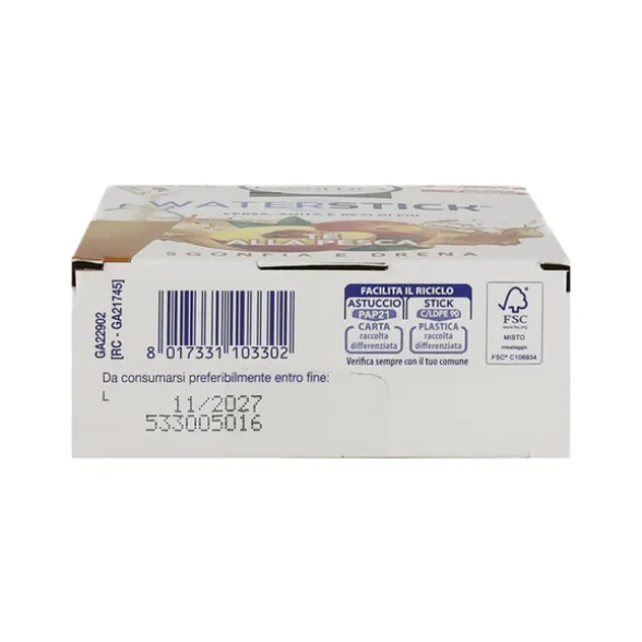 L'ANGELICA WATERSTICK SGONFIA e DRENA TE' ALLA PESCA CON VITAMINE e MINERALI 12STICK