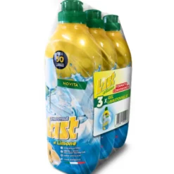 LAST GEL LAVASTOVIGLIE LIMONE 3 PEZZI DA 50 LAVAGGI 650 ML