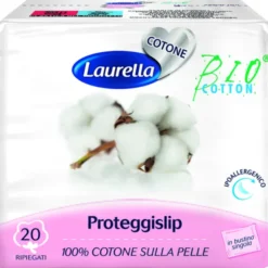 LAURELLA BIO COTTON PROTEGGI SLIP RIPIEGATI 20 PZ
