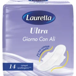 LAURELLA ULTRA GIORNO CON ALI RIPIEGATI 14 PZ ASSORBENTI