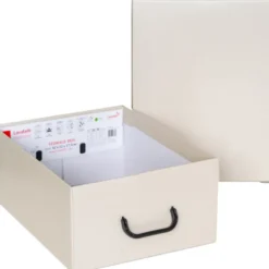 LAVATELLI SCATOLA MEDIA BEIGE 32x42x17,5 CM