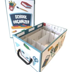 LAVATELLI SCATOLA PICCOLA SCHOOL PER CANCELLERIA 32,5x22,5x15 CM