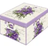 LAVATELLI SCATOLA PICCOLA VIOLETTE 25x35x17,5