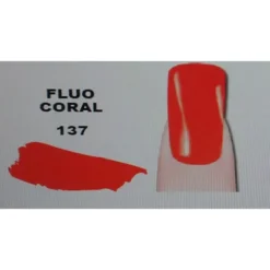 LAYLA SMALTO IN GEL COLOR.REMOVIBLE FLUO CORAL N137