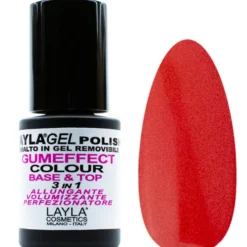 LAYLA SMALTO IN GEL COLOUR REMOVIBLE GUMEFFECT 3in1 BASE & TOP 10 FRIDA