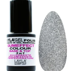 LAYLA SMALTO IN GEL COLOUR REMOVIBLE GUMEFFECT 3in1 BASE & TOP 21 #FREEVOLA