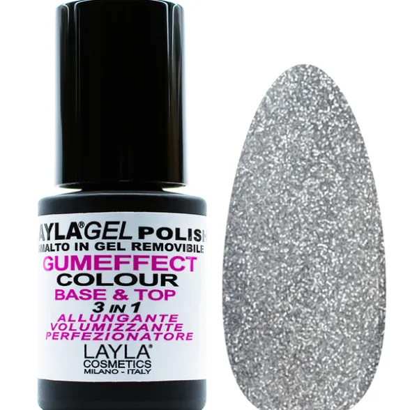 LAYLA SMALTO IN GEL COLOUR REMOVIBLE GUMEFFECT 3in1 BASE & TOP 21 #FREEVOLA