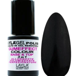 LAYLA SMALTO IN GEL COLOUR REMOVIBLE GUMEFFECT 3in1 BASE & TOP 22 MY REPUTATION