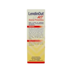 LENDINOUT ACT AZIONE PREVENTIVA INSEDIAMENTO PIDOCCHI LOZIONE SPRAY SENZA INSETTICIDI 100 ML
