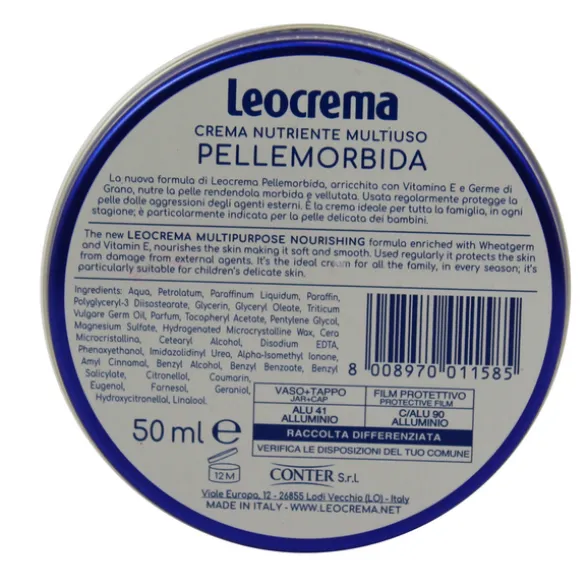 LEOCREMA CREMA CORPO PELLE MORBIDA 50 ML