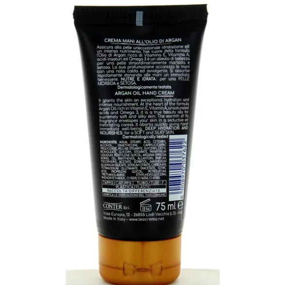 LEOCREMA CREMA MANI OLIO DI ARGAN TUBO 75 ML