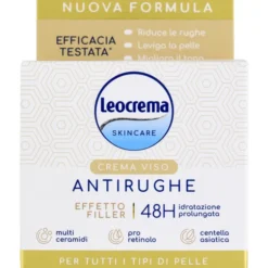 LEOCREMA CREMA VISO ANTIRUGHE TUTTI I TIPI DI PELLE VASO 50 ML