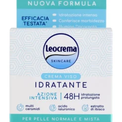 LEOCREMA CREMA VISO IDRATANTE PELLI NORMALI - MISTE VASO 50 ML