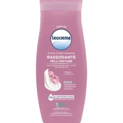 LEOCREMA FLUIDA CREMA CORPO RASSODANTE PELLI MATURE con COLLAGENE e VITAMINA E per PELLE MOLTO SECCA e SOGGETTA A PERDITA DI TONO 250 ML