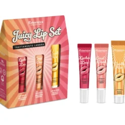 L'ERBORISTICA COFANETTO JUICY LIP SET TRATTAMENTO LABBRA- 2 LIP BALM, 1 LIP SCRUB