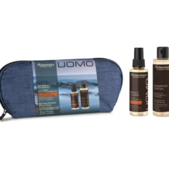 L'ERBORISTICA COFANETTO UOMO POCHETTE + SPRAY CORPO TONICO RINVIGORENTE 100 ML + SHAMPOODOCCIA ENERGIZZANTE RINVIGORENTE150 ML