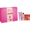 L'ERBORISTICA COFANETTO VANILLA & AMBER LUXURY POCHETTE+ BAGNODOCCIA TUBO 75 ML + GEL VISO & CORPO CON MICROPERLE ILLUMINANTI 100 ML