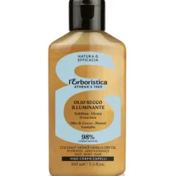 L'ERBORISTICA OLIO SECCO ILLUMINANTE VISO - CORPO - CAPELLI ILIO DI COCCO, MONOI, VANIGLIA 100 ML