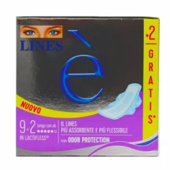 LINES E' CON ALI LUNGO 9+2 PZ. ASSORBENTIee