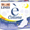 LINES e' COTONE NOTTE CON ALI 9 PZASSORBENTI