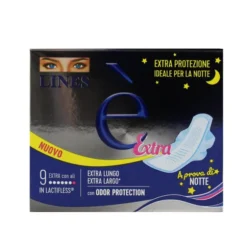LINES e' EXTRA CON ALI 9 PZ ASSORBENTI