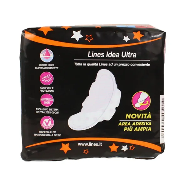 LINES IDEA ULTRA ALI FLUSSI ABBONDANTI 7 PZ