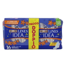 LINES IDEA ULTRA ALI NOTTE PACCO DOPPIO 16 PZ
