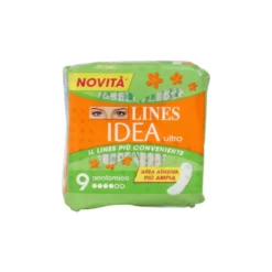 LINES IDEA ULTRA GIORNO ANATOMICO 9 PZASSORBENTI