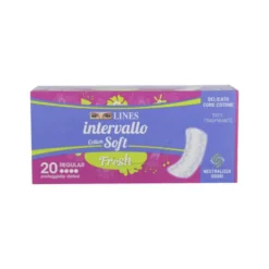 LINES INTERVALLO COTTON SOFT FRESH SALVASLIP DISTESI 20 PZ