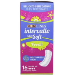 LINES INTERVALLO COTTON SOFT FRESH DISTESO 16 PZ
