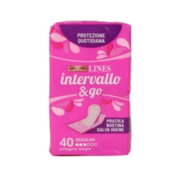 LINES INTERVALLO & GO RIPIEGATI 40 PZ. SALVASLIP