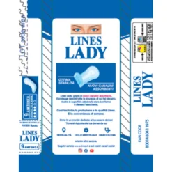 LINES LADY NORMALE ANATOMICO 9 PZ. ASSORBENTI