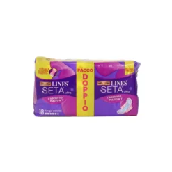 LINES SETA ULTRA LUNGO CON ALI PACCO DOPPIO 18 PZ