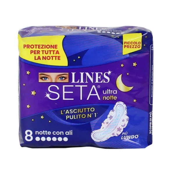 LINES SETA ULTRA NOTTE ALI 8 PZ.40844