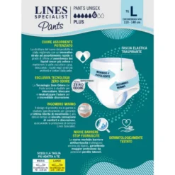 LINES SPECIALIST PANTS PLUS UNISEX 7 PZ TAGLIA L - DISPOSITIVO MEDICOCE CLASSE 1