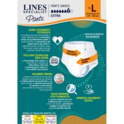 LINES SPECIALIST PANTS UNISEX EXTRA 7 PZ TAGLIA L