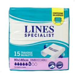 LINES SPECIALIST TRAVERSA SALVALETTO MISURA GRANDE 80x180 15 PZ - DISPOSITIVO MEDICO CE CLASSE 1