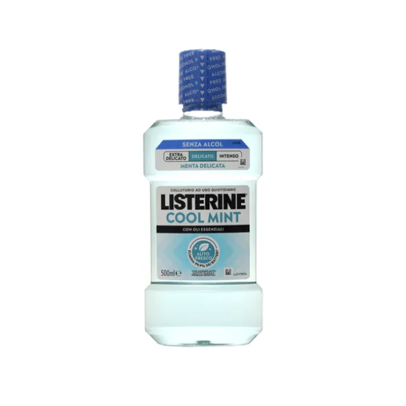 LISTERINE COLLUTORIO COOLMINT GUSTO DELICATO 500 ML.