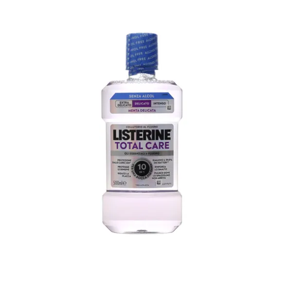 LISTERINE COLLUTORIO TOTAL CARE GUSTO DELICATO 6in1 MENTA PURA 500 ML
