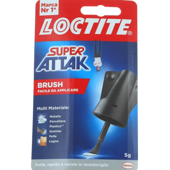 LOCTITE SUPER ATTAK EASY BRUSH 5 GR.CON PENNELLINO