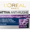 L'OREAL ATTIVA ANTIRUGHE CREMA NOTTE TRATTAMENTO DENSIFICANTE CON CALCIO 55+ 50 ML