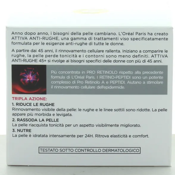 L'OREAL ATTIVA ANTI-RUGHE CREMA INTENSIVA 50 ML