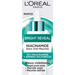 L'OREAL BRIGHT REVEAL NIACINAMIDE SIERO ANTI MACCHIE 30 ML