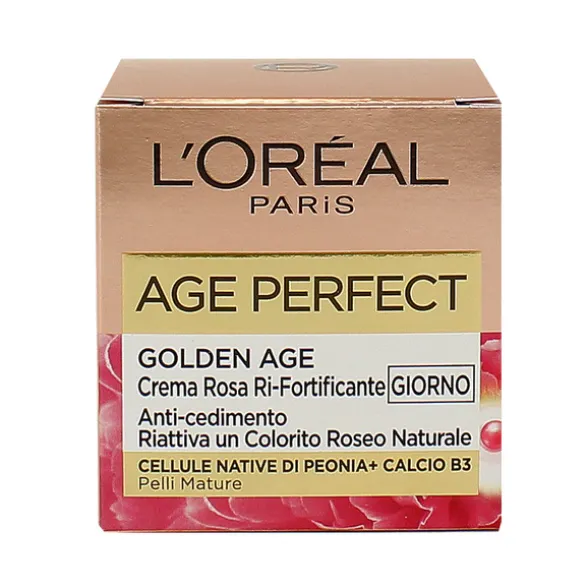 L'OREAL CREMA AGE PERFECT GOLDEN AGE + CALCIO B3 GIORNO 50 ML