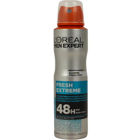 L'OREAL MEN EXPERT DEODORANTE SPRAY FRESH EXTREME 150 ML