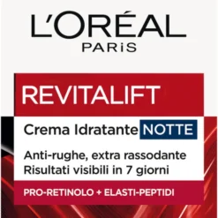 L'OREAL REVITALIFT CREMA IDRATANTE NOTTE ANTI RUGHE EXTRA RASSODANTE 50 ML